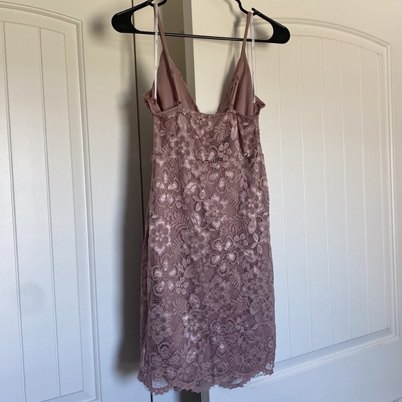 Lulus Pink Lace Dress - Picture 2 of 3